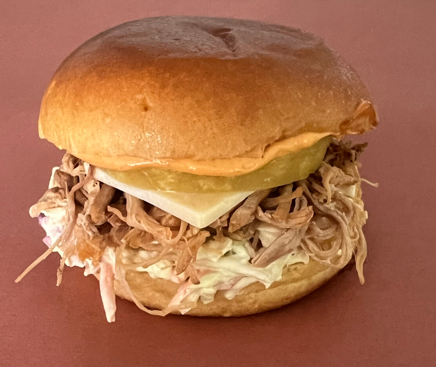 Smoked Pork Belly Burger